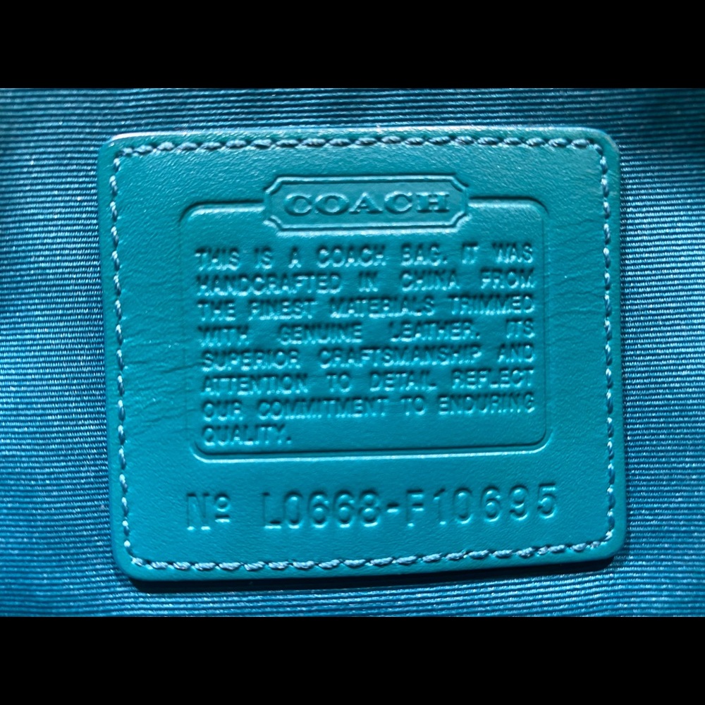 Coach Lunch Tote Style Handbag